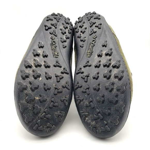 COLUMBIA Powder Summit Shorty Boots Fur Lined Green Waterproof (Women's US 8.5) - Picture 6 of 7